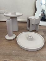 Kandelaar Set, Ophalen, Overige materialen, Beige, Zo goed als nieuw