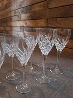 Kristallen Wijnglazen - Set van 8, Antiek en Kunst, Ophalen of Verzenden