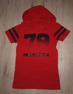 Rood T-Shirt met Hoody Coolcat (158-164), Kinderen en Baby's, Kinderkleding | Maat 158, Gebruikt, Coolcat, Ophalen of Verzenden