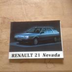 Handleiding instructieboekje   Renault   21 Nevada 1993   NL, Auto diversen, Handleidingen en Instructieboekjes, Ophalen of Verzenden