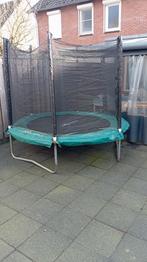 Trampoline 244cm met veiligheidsnet - Goede staat!, Ophalen, Gebruikt