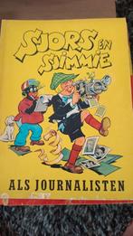 Sjors en Sjimmie Als Journalisten 1e druk 1964 antiek, Eén stripboek, Ophalen of Verzenden, Zo goed als nieuw