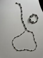 Ketting met armband, Ophalen of Verzenden, Zo goed als nieuw, Overige materialen