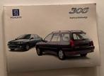 2x instructieboekje Peugeot 306, Ophalen of Verzenden