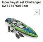 Intex Challenger k2 opblaasbare kayak/kano, Watersport en Boten, Ophalen of Verzenden, Zo goed als nieuw, Twee personen, Kajak