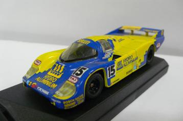 porsche 962c brun-onyx  1/43  le mans 1990-uit collectie- beschikbaar voor biedingen