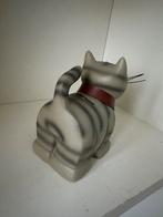 Beeldje gestreepte kat, Verzamelen, Beelden en Beeldjes, Ophalen of Verzenden, Zo goed als nieuw, Dier