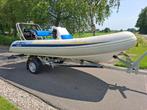 Grand Silverline 470, Watersport en Boten, Rubberboten, Gebruikt, Benzine, Minder dan 70 pk, Overige materialen