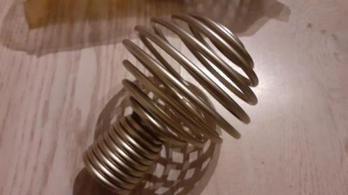 2 Spiraal Eindknop/Sierknop/Eind sier knop voor gordijnroede, Huis en Inrichting, Stoffering | Gordijnen en Lamellen, Nieuw, Minder dan 100 cm