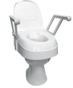 Toiletverhoger met armleuningen, Ophalen of Verzenden, Zo goed als nieuw