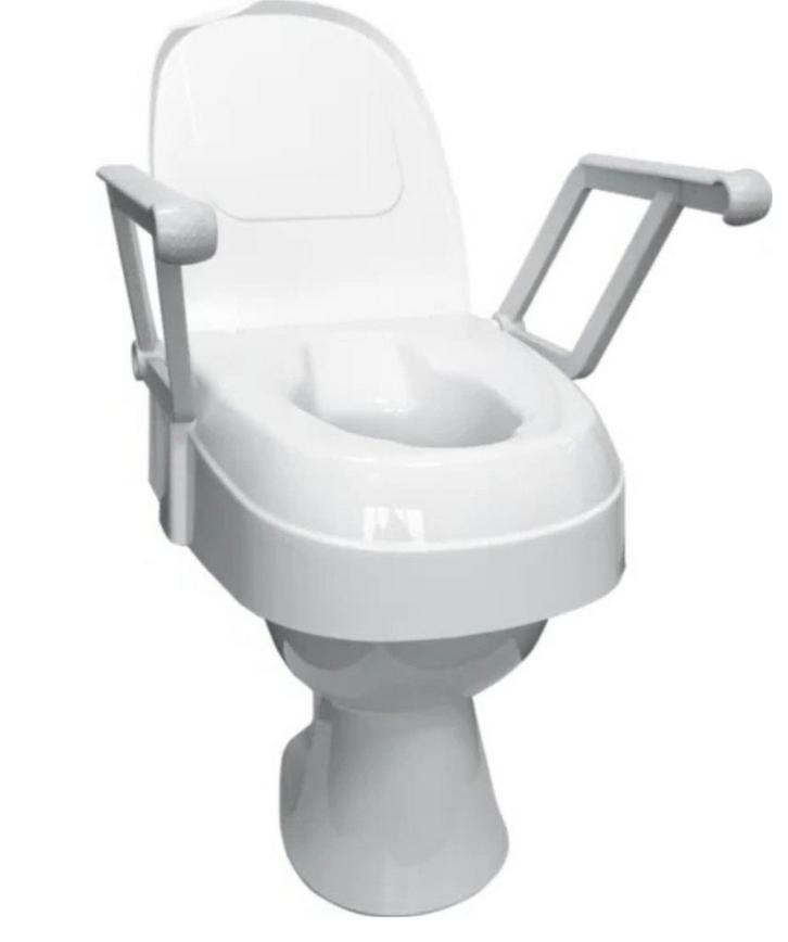 Toiletverhoger met armleuningen, Diversen, Verpleegmiddelen, Zo goed als nieuw, Ophalen of Verzenden
