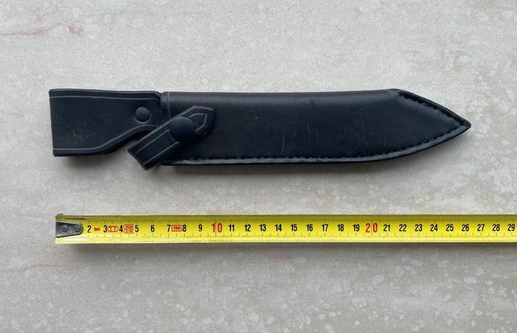 Lederen Sheath voor vast mes, Verzamelen, Militaria | Algemeen, Overige soorten, Mes of Dolk, Overige gebieden, Verzenden