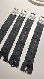 Rits 16cm, grijs | 4 stuks, Ophalen of Verzenden, Nieuw, Rits of Sluiting