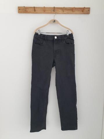 H&M spijkerbroek zwart/grijs maat 158 beschikbaar voor biedingen