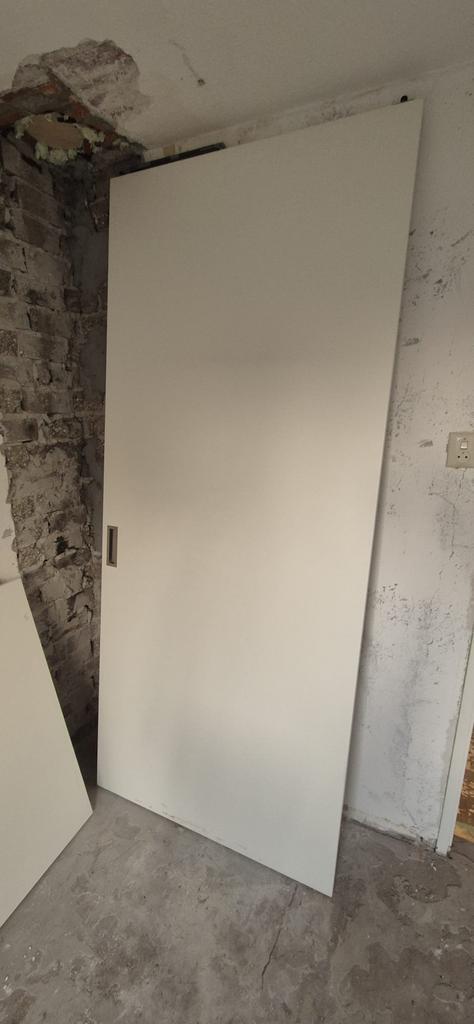 3 StoreMax R40 schuifdeuren + complete geleiderset, Antiek en Kunst, Antiek | Meubels | Kasten, Ophalen