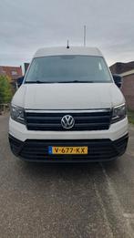 Volkswagen Crafter CDC 2.0 TDI 177pk L3H3, Auto's, Bestelauto's, Stof, 4 cilinders, Parkeersensor, Wit