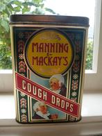 Nostalgisch blik ~brocante blik ~oud blik Manning', Ophalen of Verzenden, Gebruikt, Overige, Overige merken