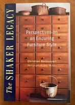 The Shaker Legacy (meubels) - Christian Becksvoort, Verzenden, Gelezen, Overige onderwerpen