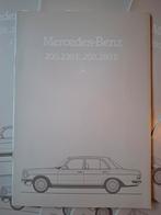 10 x Mercedes-Benz 200, 230E, 250, 280E brochures - 1983, Ophalen of Verzenden, Zo goed als nieuw, Mercedes