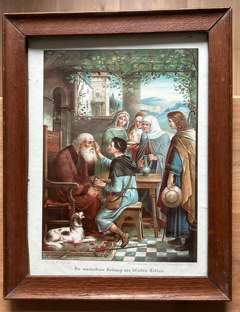 De wonderbare genezing van de blinde Tobias, Ophalen of Verzenden