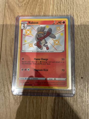 Raboot Shiny SV016/SV122 - Pokémonkaart beschikbaar voor biedingen