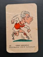 Dik Bruynesteyn Monty voetbal kaart MVV GERRIT BERGHOLZ, Ophalen of Verzenden, Buitenlandse clubs, Poster, Plaatje of Sticker