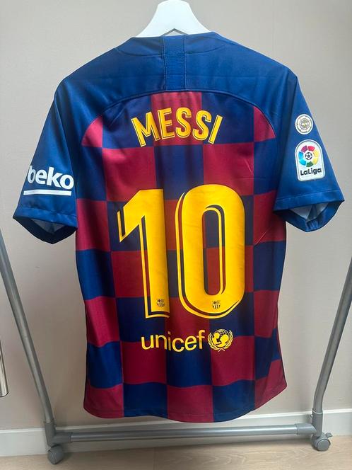 FC Barcelona voetbalshirt Messi Nike Spanje Ajax PSV Zwolle, Verzamelen, Sportartikelen en Voetbal, Zo goed als nieuw, Shirt, Buitenlandse clubs