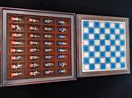 Franklin Mint - Schaakspel Slag bij Waterloo - Schaakbord, Ophalen of Verzenden