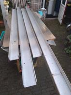 Aluminium U-profielen, Ophalen of Verzenden, Gebruikt, Aluminium