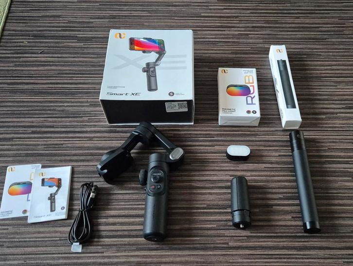 Aochuan XE Gimbal - Smartphone Stabilizer, Audio, Tv en Foto, Actiecamera's, Nieuw, Overige merken, Ophalen of Verzenden