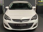 Opel Astra 1.6 Turbo Sport NAVI LEDER LED 180 PK INCL BTW, Voorwielaandrijving, Euro 5, Gebruikt, Zwart