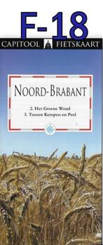 F18 Fietskaart  Noord Brabant, Ophalen of Verzenden, 1800 tot 2000, Nederland, Landkaart