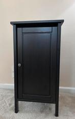 ***KOOP NU*** 1x Ikea Zwart/bruin Hemmes nachtkastjes. TEAB!, Huis en Inrichting, Ophalen, Gebruikt, Minder dan 45 cm, 55 tot 70 cm