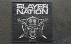 Slayer vrij mooie nieuwe nation patch 135, Verzenden, Nieuw, Kleding