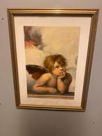 Schilderij, engel met vleugel, Antiek en Kunst, Curiosa en Brocante, Ophalen