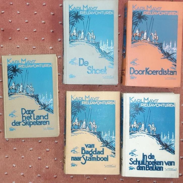Karl May's Reisavonturen, Boeken, Avontuur en Actie, Gelezen, Ophalen of Verzenden