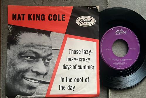 Nat King Cole - Those lazy-hazy-crazy days of summer NL 1963, Cd's en Dvd's, Vinyl Singles, Gebruikt, Ophalen of Verzenden