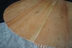 Eettafel Japandi Acacia Hout Rond 120cm, Rond, Nieuw, Ophalen of Verzenden, Savoire