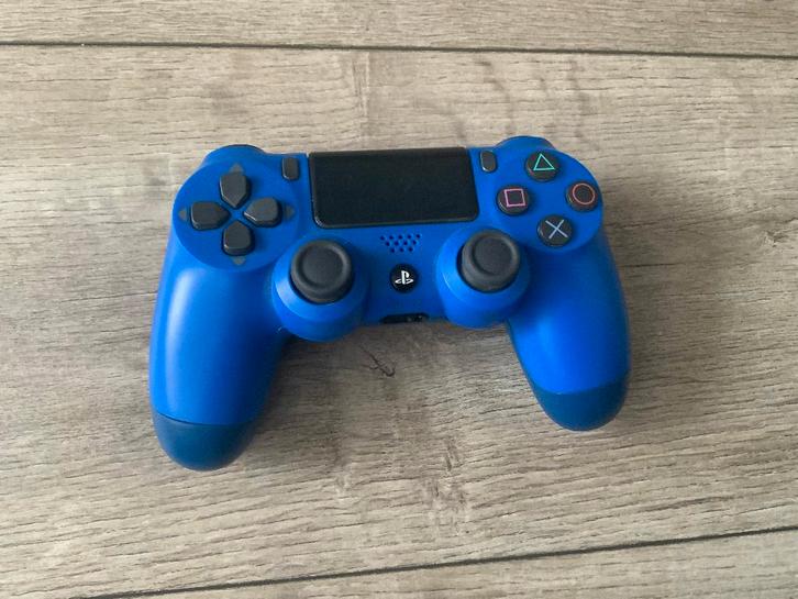 Playstation 4 Dualshock Controller PS4 Blauw, Spelcomputers en Games, Games | Sony PlayStation 4, Zo goed als nieuw, Avontuur en Actie