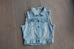Mooi bleekblauw spijkergilet van SHK, maat S/M, Kleding | Dames, Blauw, Ophalen of Verzenden, Zo goed als nieuw, Jasje