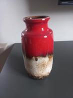 Vintage Rode Vaas - Aardewerk, Antiek en Kunst, Antiek | Keramiek en Aardewerk, Ophalen of Verzenden