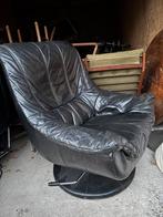 Heerlijke seventies fauteuil neigfunctie vintage design, Ophalen, Gebruikt, Seventies, 50 tot 75 cm