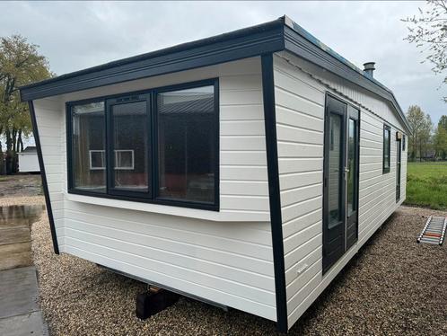 Likon Koolmees Chalet 10 x 3,70 m Winterhard Dubbelglas, Caravans en Kamperen, Stacaravans, Ophalen of Verzenden