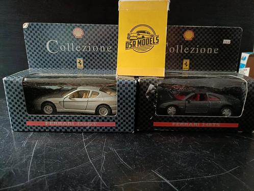 1:43 2X Ferrari van Shell collezione, Hobby en Vrije tijd, Modelauto's | 1:43, Nieuw, Auto, Overige merken, Ophalen of Verzenden