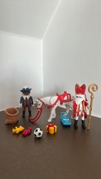 Sint piet en Paard met voetbal etc, Kinderen en Baby's, Speelgoed | Playmobil, Ophalen of Verzenden, Zo goed als nieuw