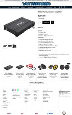 STEG ST401 4 kanaals versterker / Auto versterker, Auto diversen, Hifi-Focus, Aalsmeerderweg 173 1432 CL, Aalsmeer, Nieuw, Ophalen of Verzenden