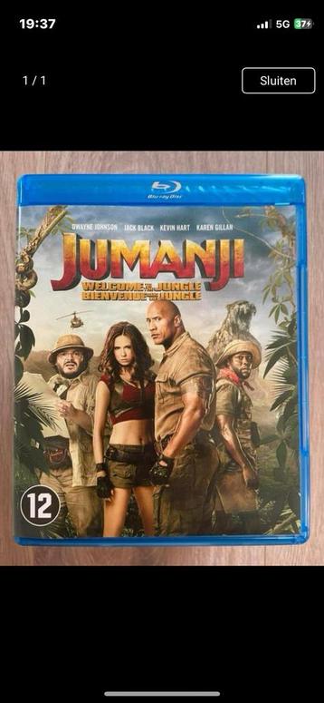 Blu-ray Jumanji Welcome To The Jungle The Rock * Nederlands beschikbaar voor biedingen