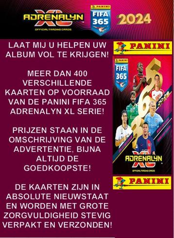 PANINI FIFA 365 ADRENALYN XL 2024 *GOEDKOOPSTE* beschikbaar voor biedingen