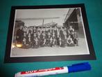 1937 foto Schiphol Scouting Girl scouts Jamboree vliegtuig, Verzenden, Voor 1940, Zo goed als nieuw