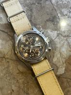 Mint Hamilton Khaki Automaat Chronograaf 42mm Bruine Plaat, Sieraden, Tassen en Uiterlijk, Horloges | Heren, Ophalen of Verzenden